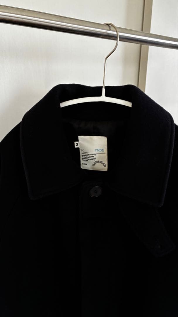 CNDR × Havehad Over-fit long coat navy 2