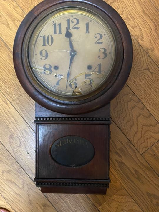 昭和初期　セイコー社　掛け時計