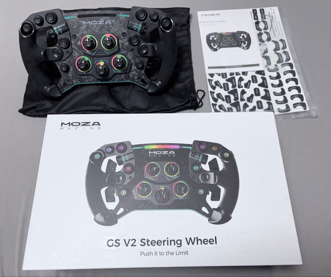 MOZA GS V2 Steering Wheel アルカンターラ