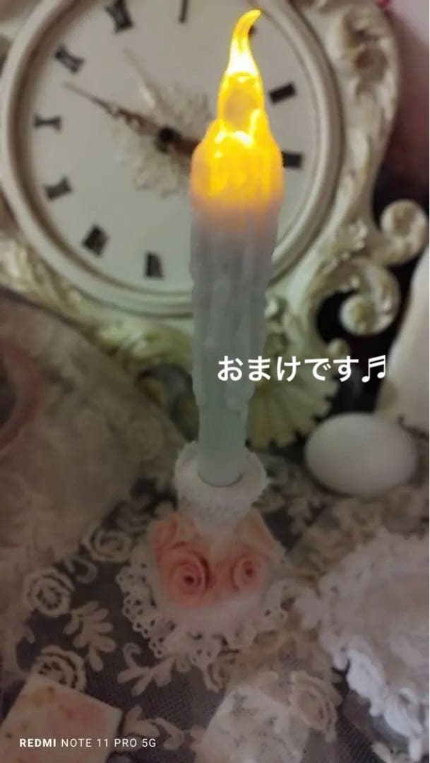 パウダーピンク♬デコレーション扉付きラック　トールペイント♬