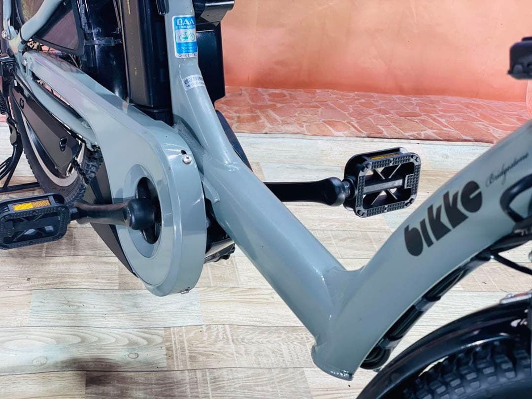 超人気！BIKKE ビッケ2020年⭐️ブリヂストン子供乗せ電動自転車Y2988