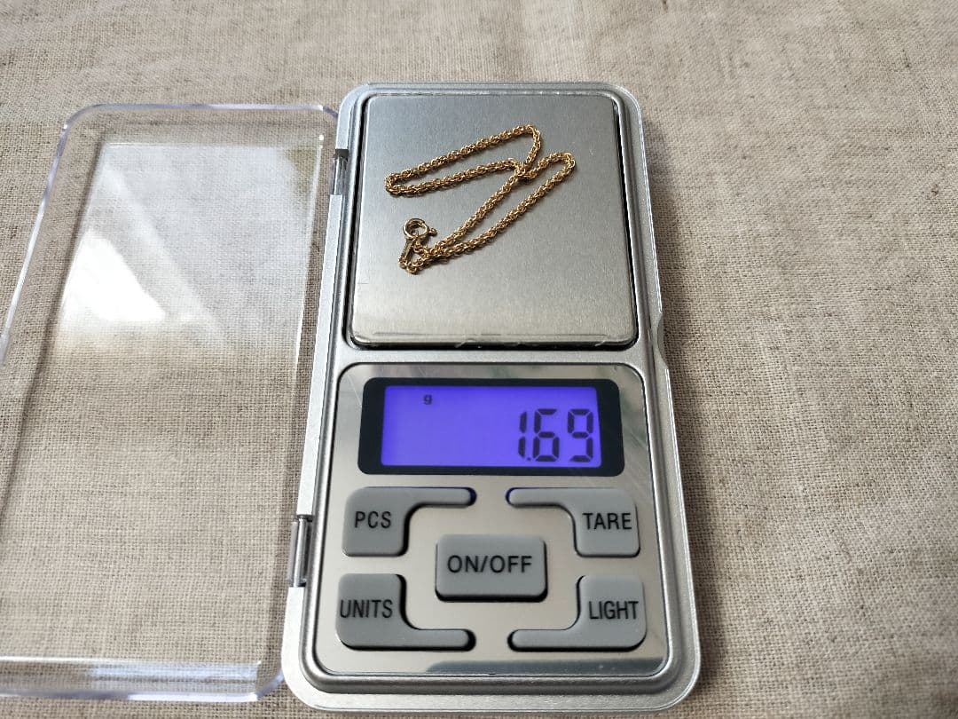 K18 フレンチロープチェーン ブレスレット