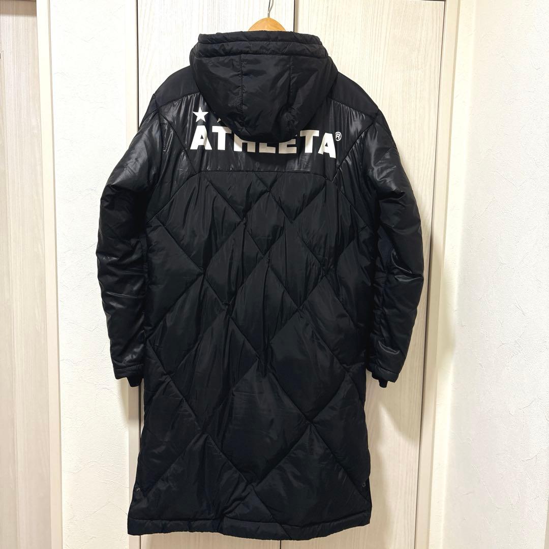 美品　ATHLETA ベンチコート　ナイロンパーカー　ナイロンジャケット　中綿入