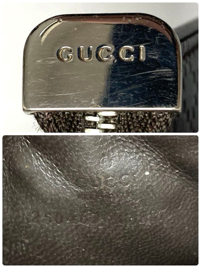 良品　GUCCI グッチ　ディアマンテ　レザー　ケース　カードケース