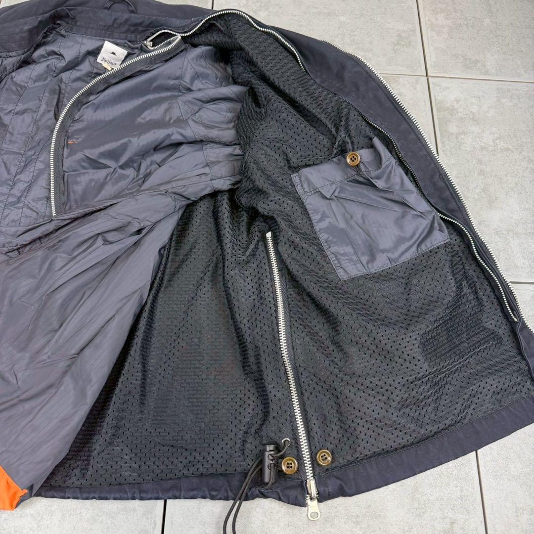 ジャケット・アウター jipijapa zip gimmick reversible jacket