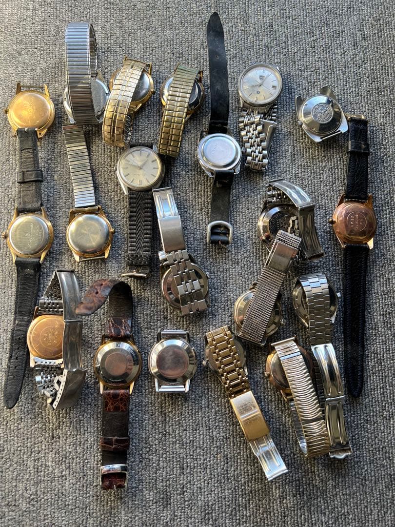 腕時計ジャンク品まとめ