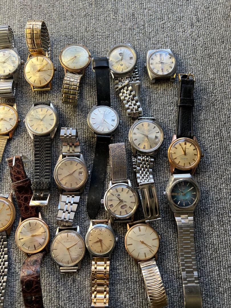 腕時計ジャンク品まとめ