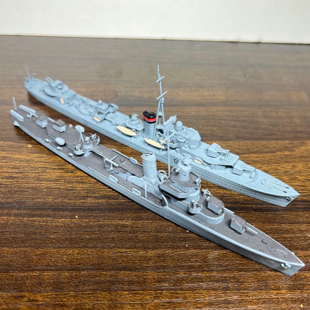1/700 アメリカ海軍　護衛空母　ボーグ フレッチャー級駆逐艦　5隻セット