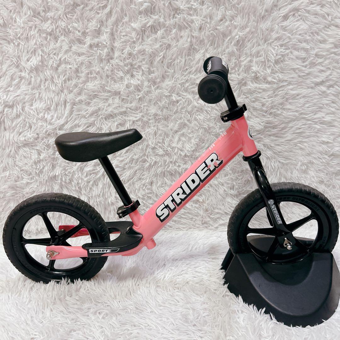 STRIDER SPORTS 12 ストライダー ピンク 純正スタンド