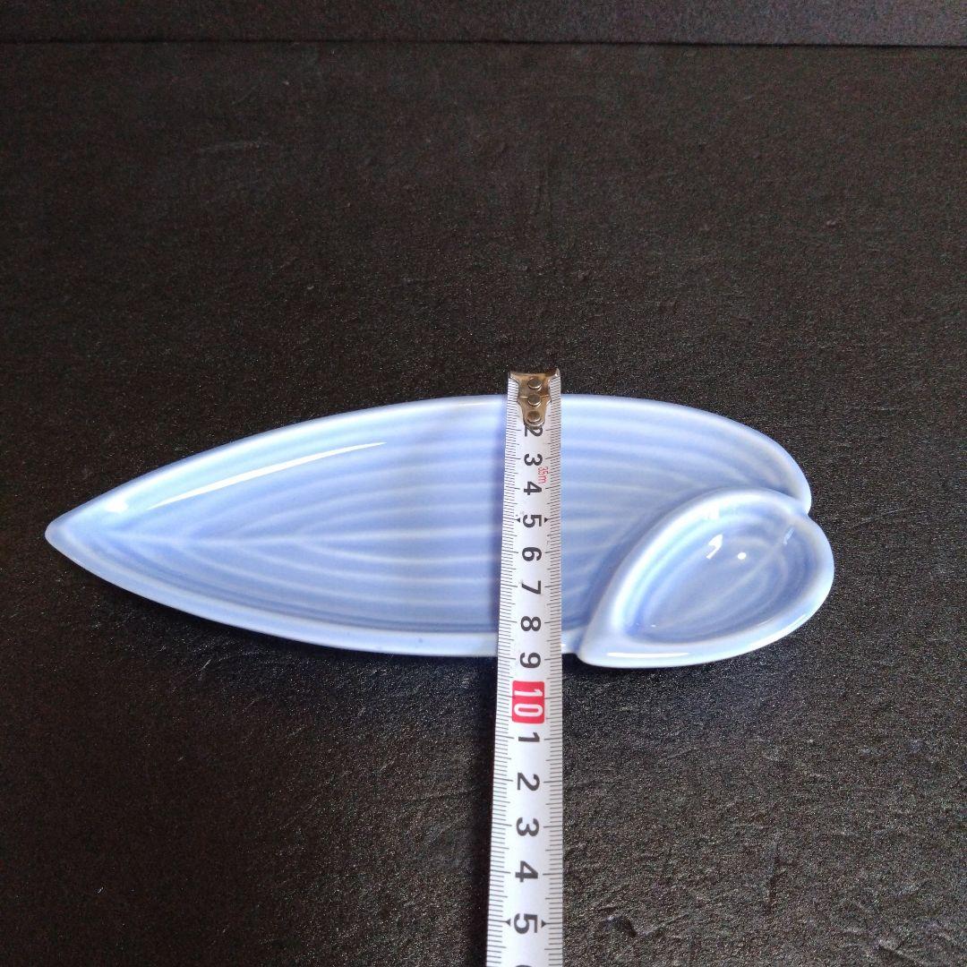 新品 三川内焼 智山窯 リーフ型皿5枚　料亭　懐石料理　レストラン
