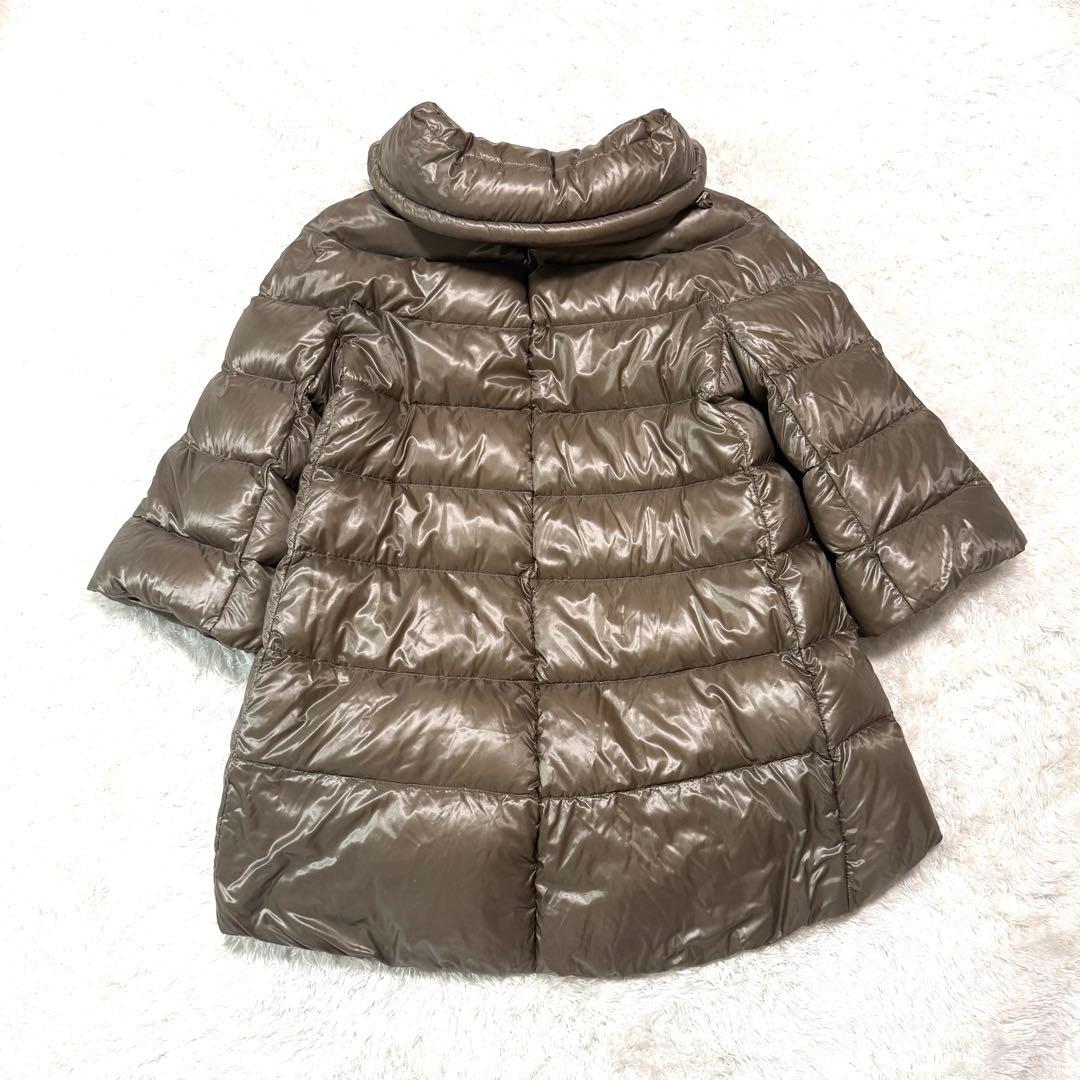 HERNO ヘルノ ダウン７分丈 ロングダウンコート42