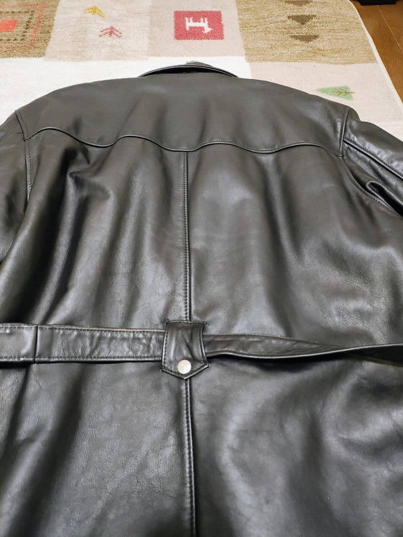 perfecto schott nyc 46サイズ　革ジャン　コート　ロング