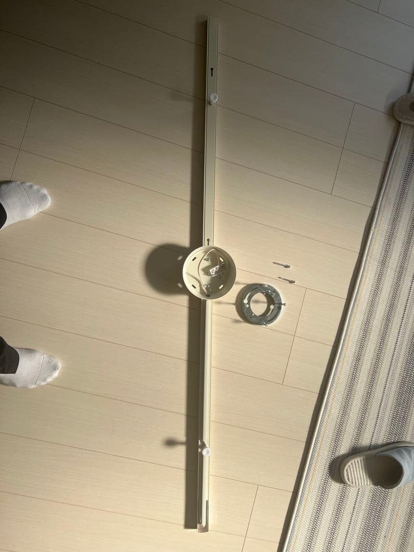 簡易取付式ダクトレール(説明書あり、値下げました。)