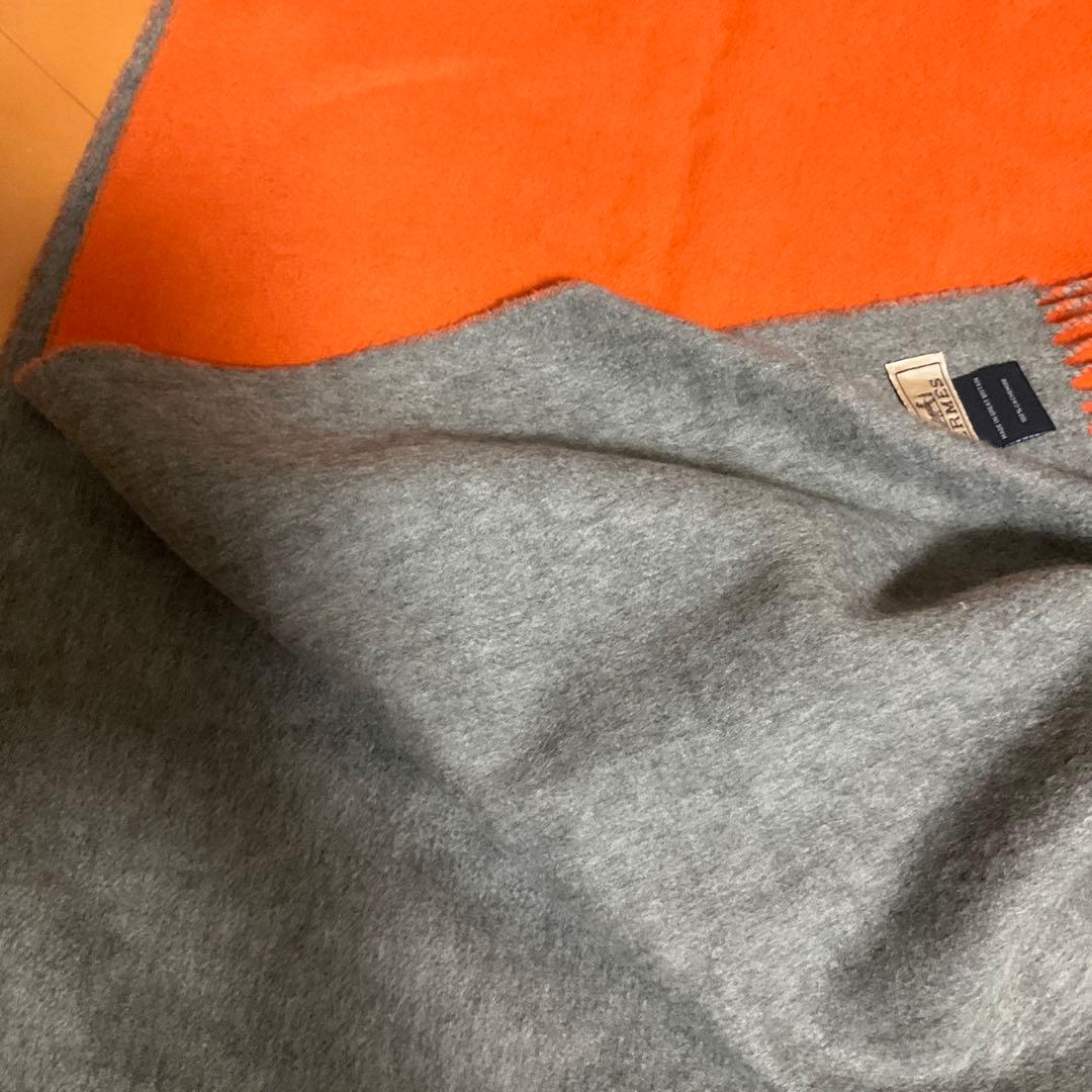 エルメス　レクトヴェルソ　マフラー　ユニセックスモデル