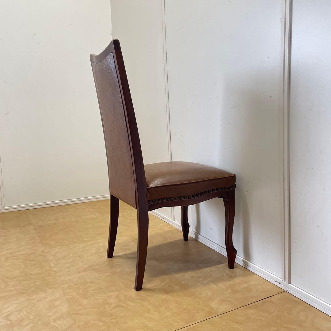 マルニ木工 ベルサイユ チェア① 猫脚 鋲打ち チェア 椅子 イス アンティーク