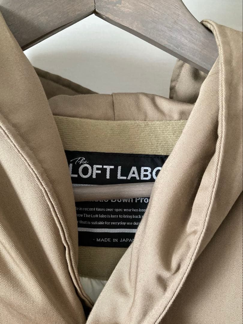 ジャケット・アウター The LOFT LABO WIIS HOODED LONG DOWN COAT