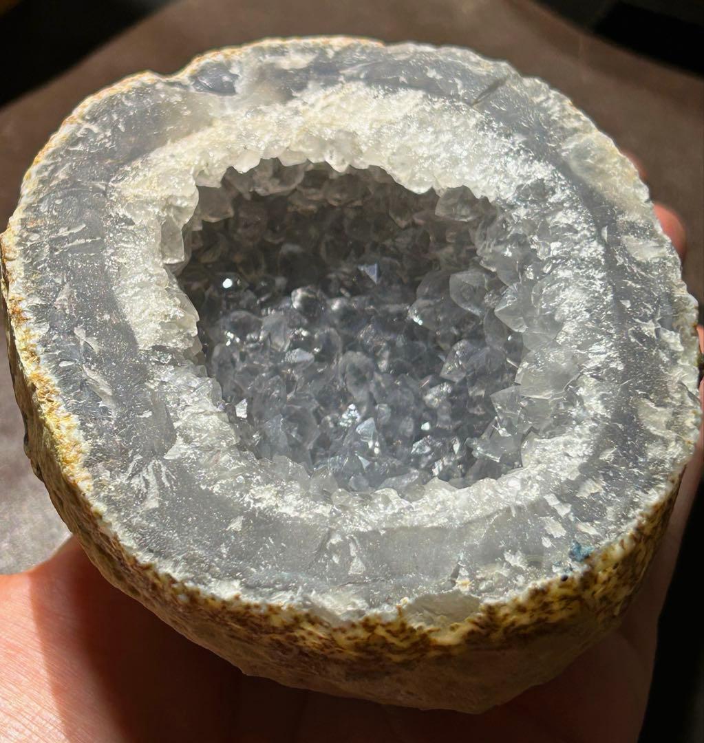 ☆別格高級品！福運大黒秘宝⑤大開運！水晶　アゲート　クラスター　原石ドーム　置物