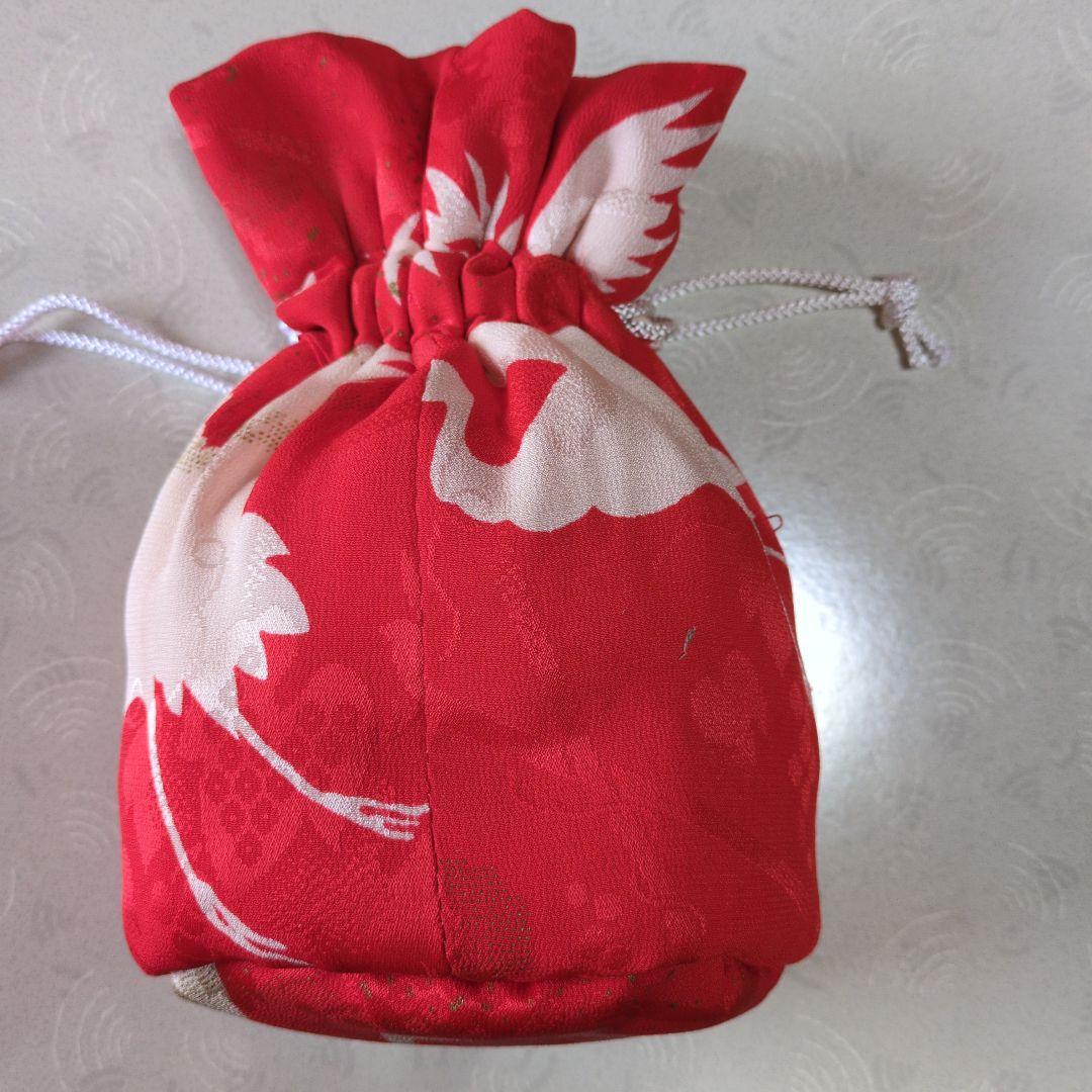 七五三３歳被布yuka巾着つき(中綿無し）