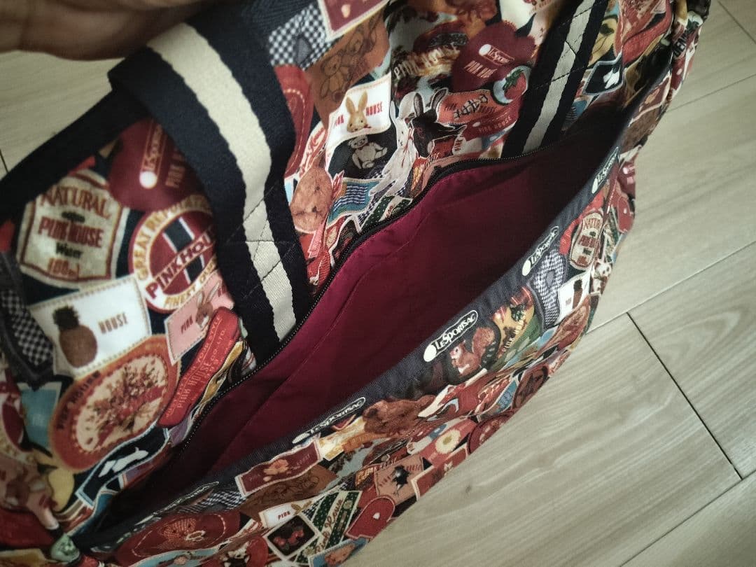 LeSportsac PINKHOUSE コラボ 　旅行バッグ　タグ付未使用品
