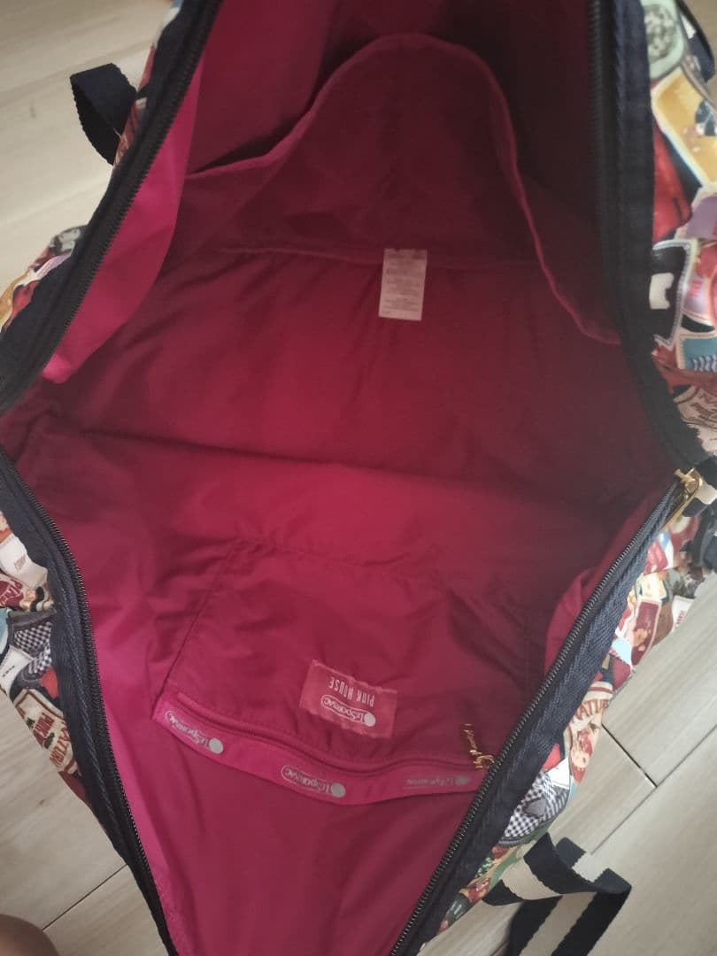 LeSportsac PINKHOUSE コラボ 　旅行バッグ　タグ付未使用品