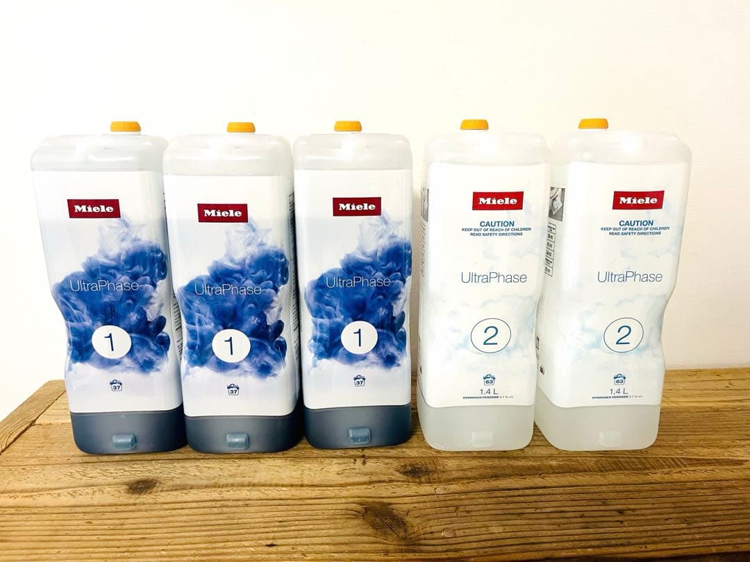 ミーレ洗濯洗剤　Ultra Phase 洗剤　5本セット