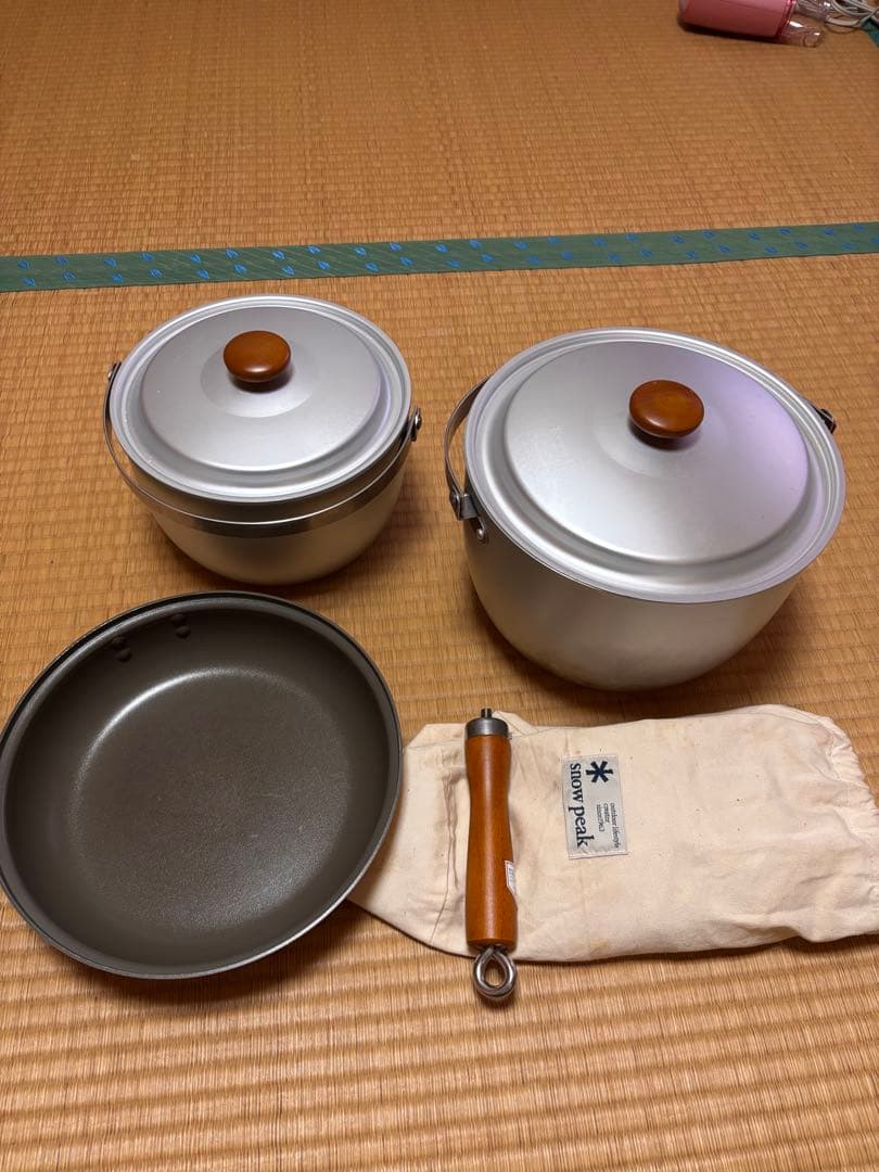 【セット】 Peak dino egg ➕ユニフレームライスクッカー