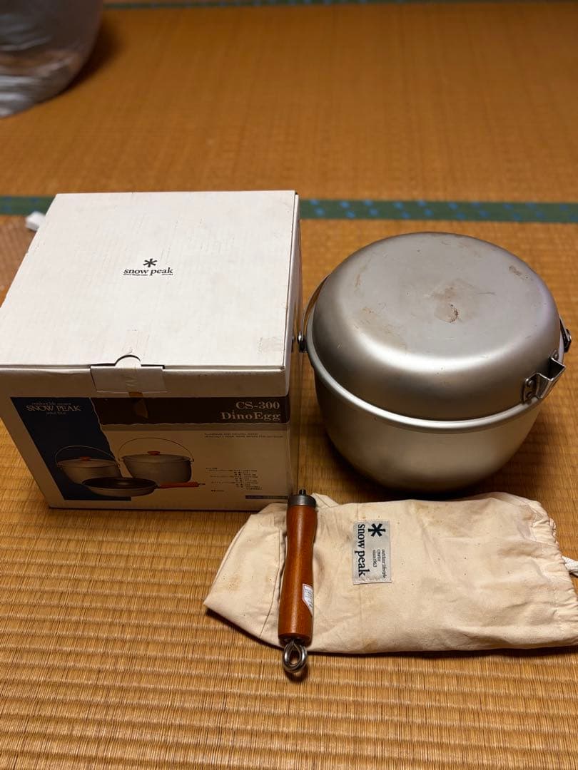 【セット】 Peak dino egg ➕ユニフレームライスクッカー