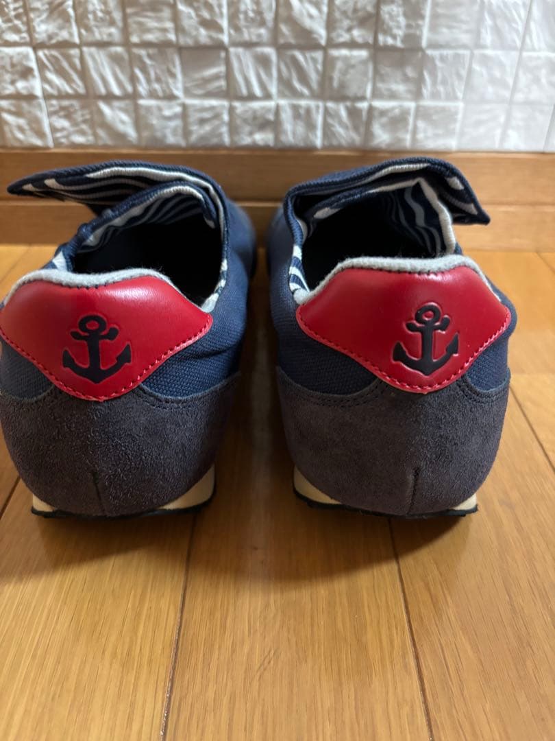 キャピタルKAPITAL キャンバスセーラーコハゼ タビスニーカー