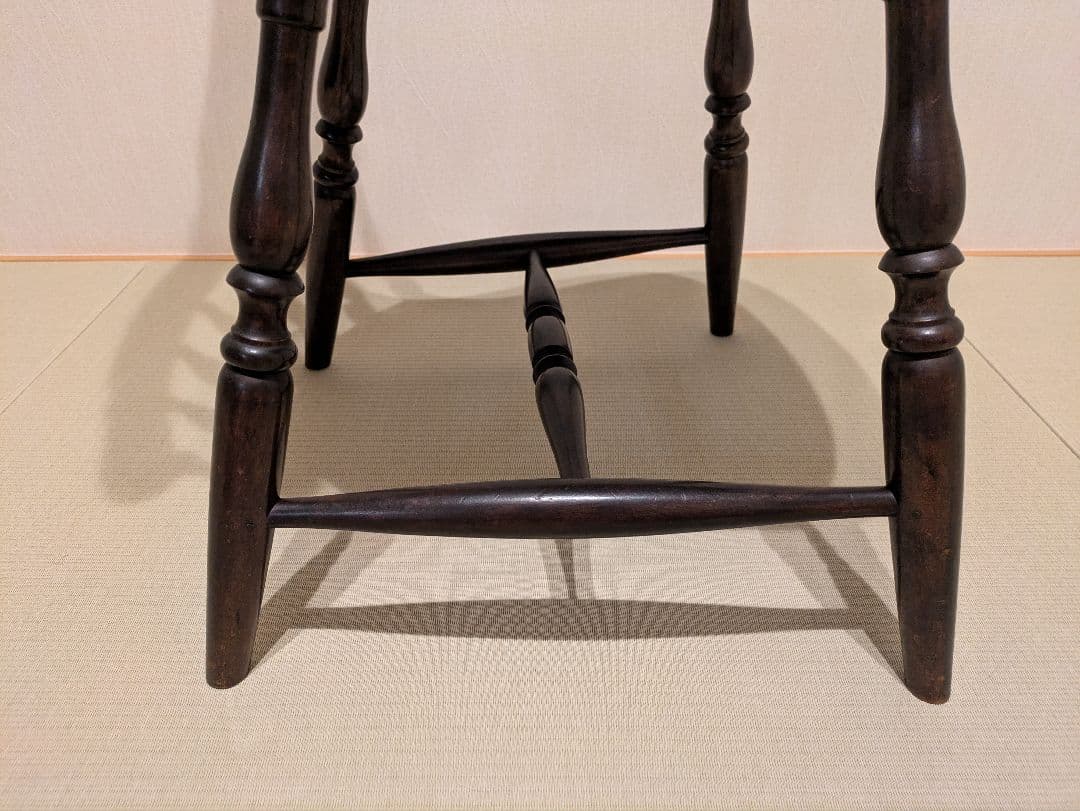 松本民芸家具 ウィンザーチェア ダイニングチェア 木製 アンティーク調