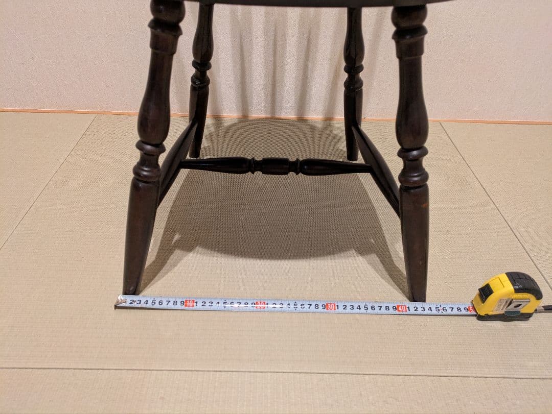 松本民芸家具 ウィンザーチェア ダイニングチェア 木製 アンティーク調