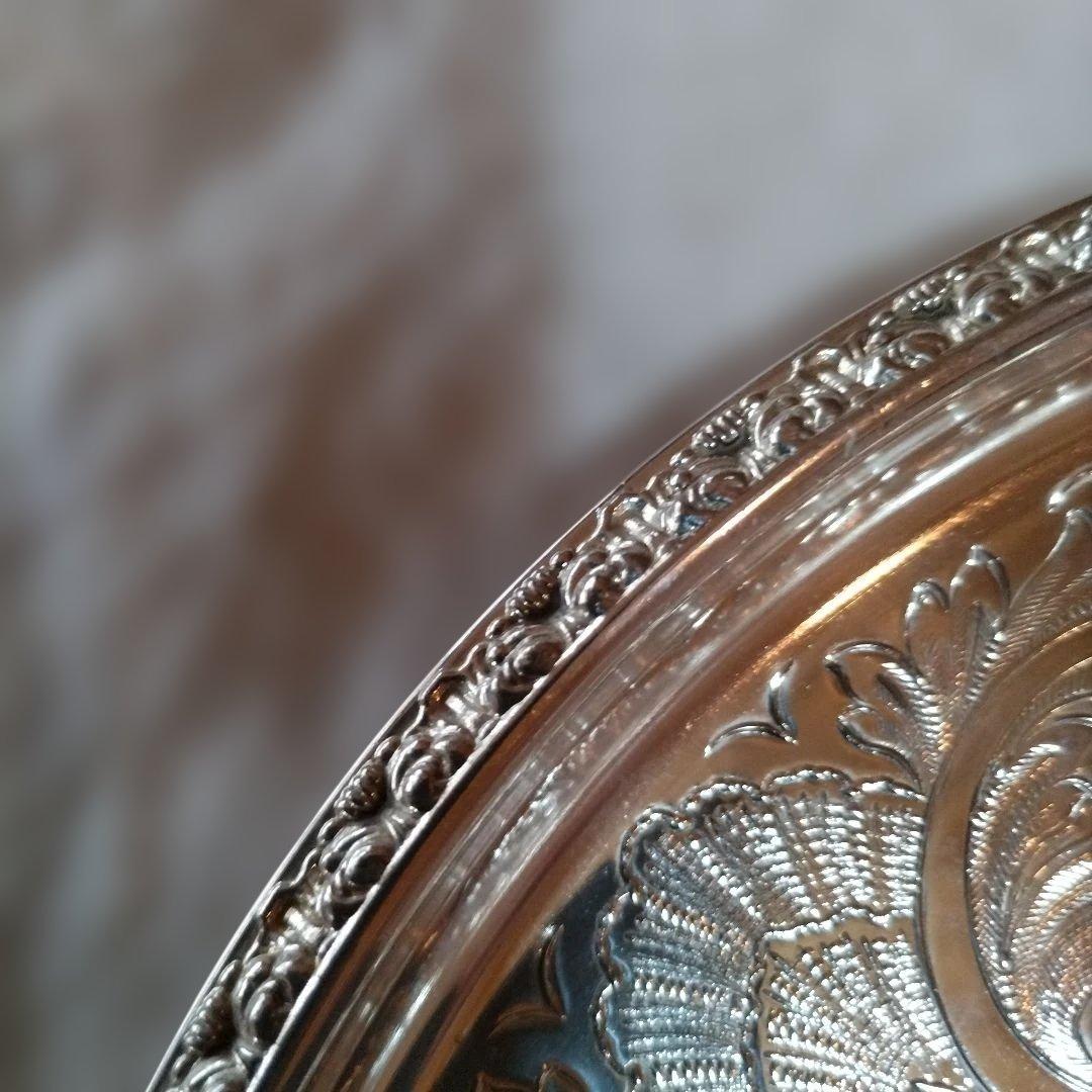 銀製品トレーEngland製