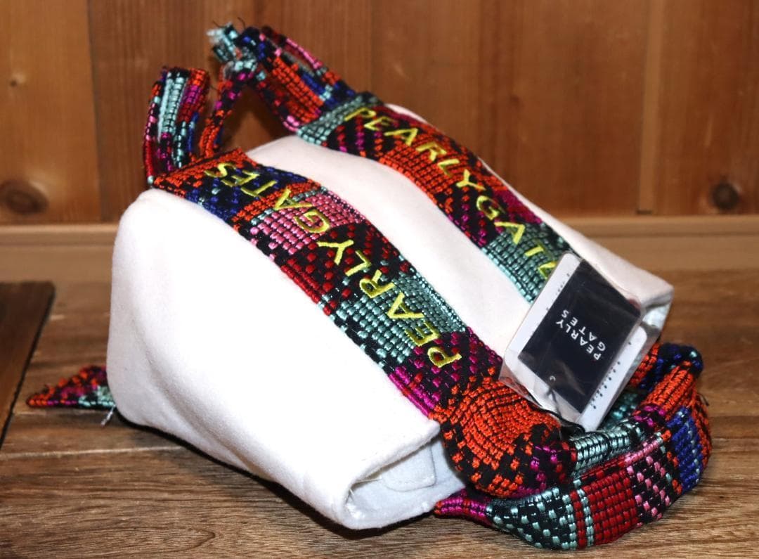 新品 PEARLY GATES フリンジハンドル カートバッグ　Ⓗ