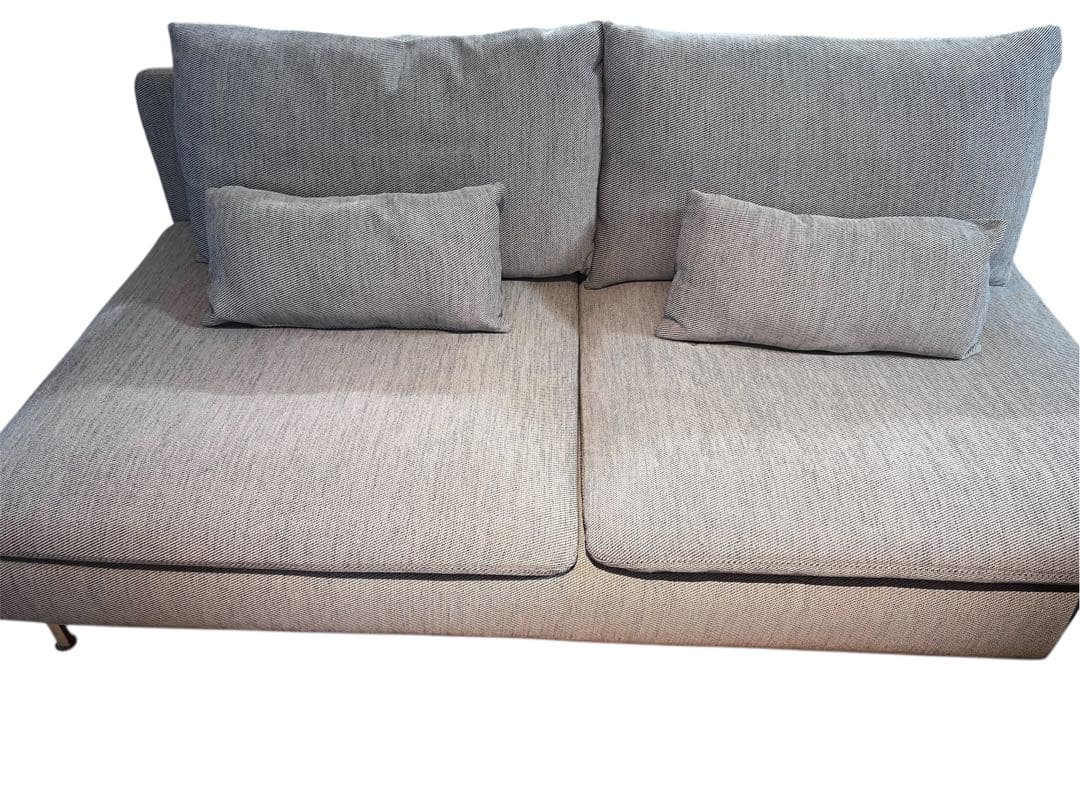 IKEA ソーデルハムン　カバー3人掛け用　ヴィーアルプベージュ／ブラウン