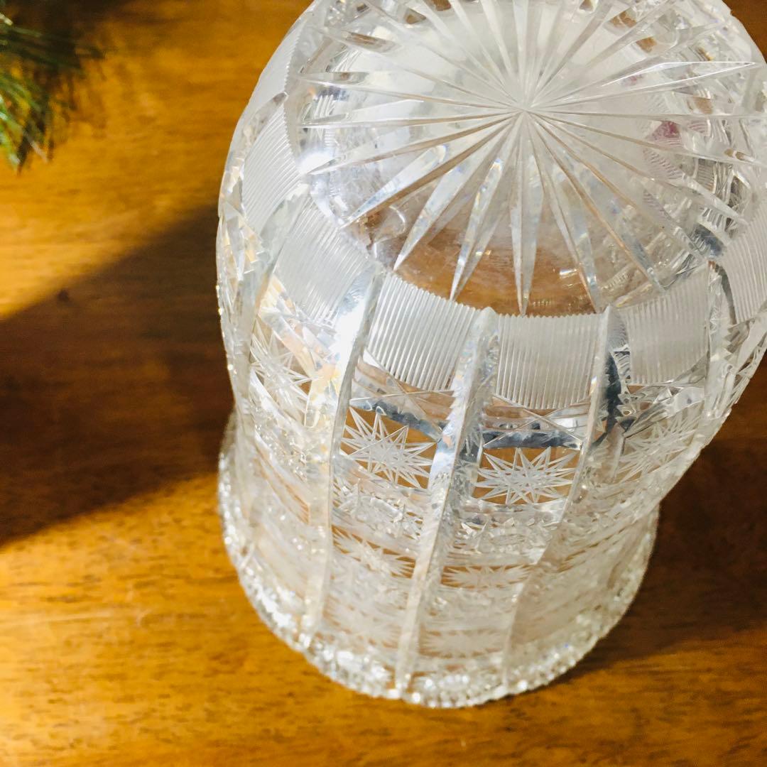 【廃盤】Bohemia ボヘミアクリスタル　花瓶　フラワーベース　ワインクーラー