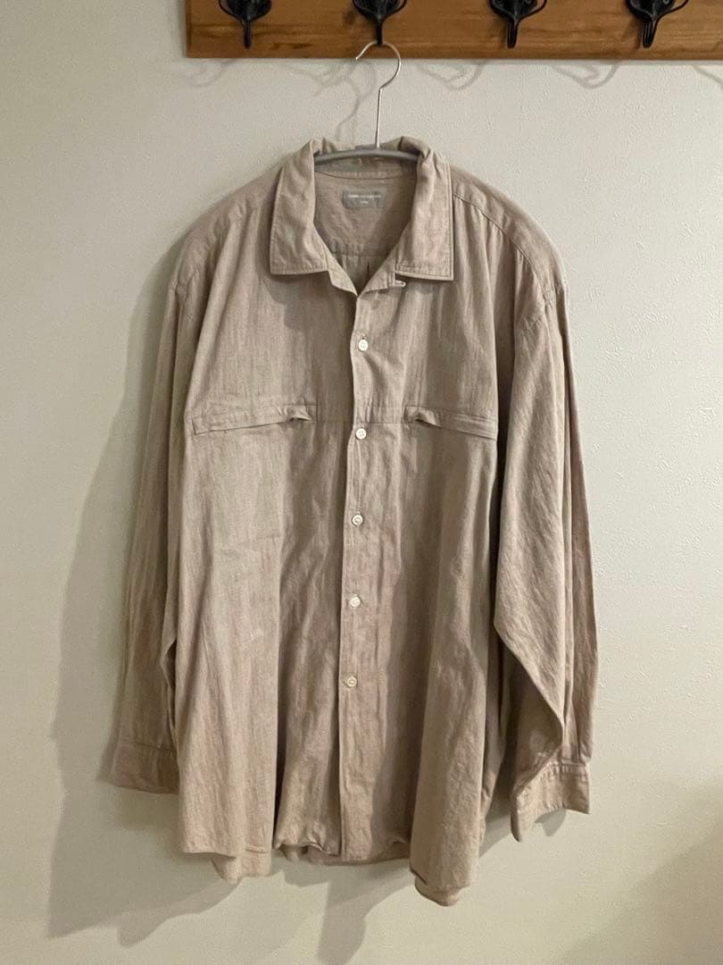 COMME des GARÇONS ベージュメンズ長袖シャツ