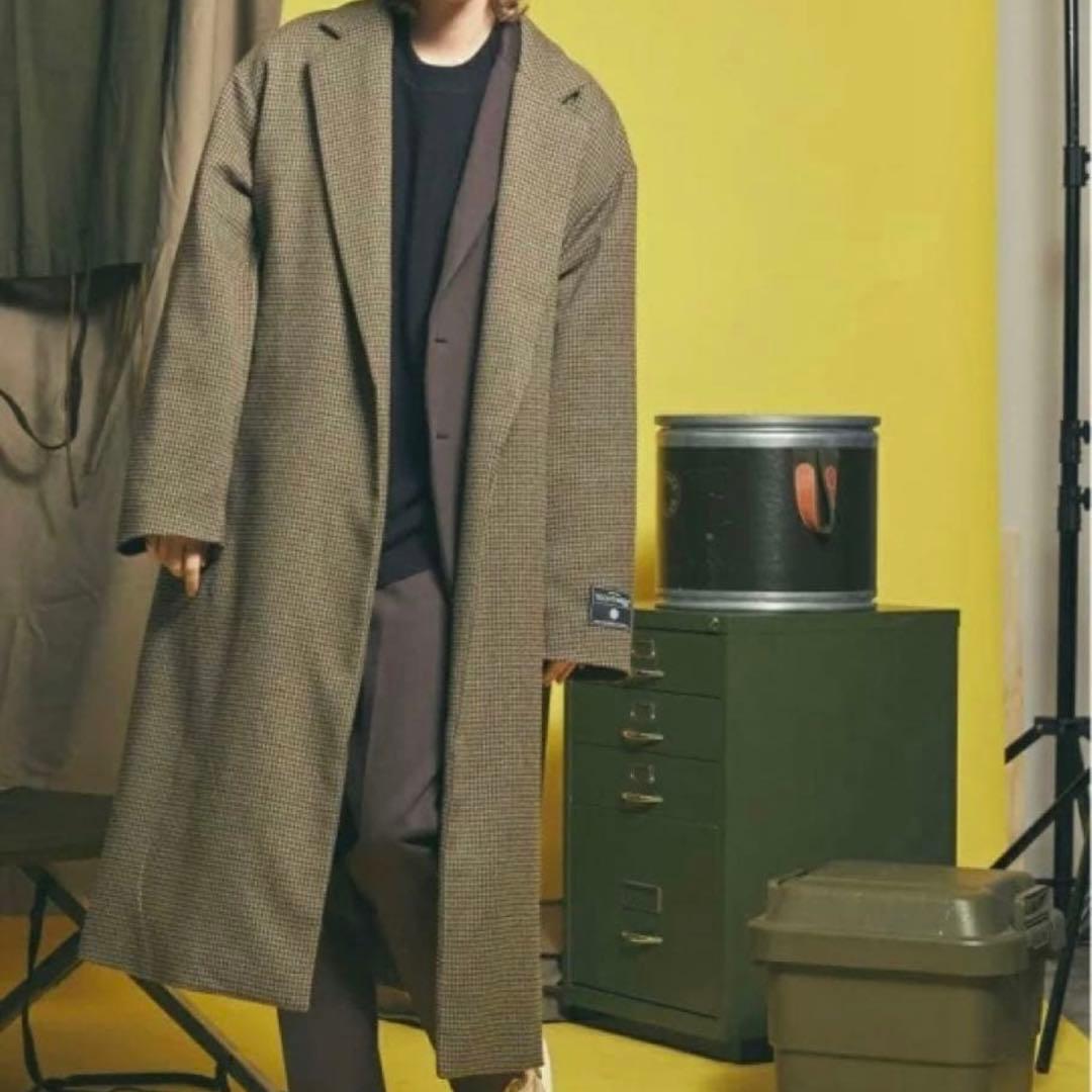 6152 【美品】 メゾンスペシャル エアロゲルプライムオーバーチェスターコート