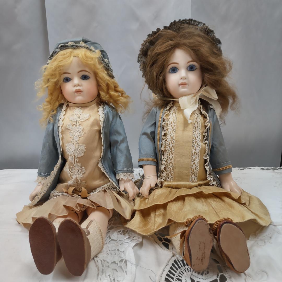 ブリュ　ジュモー　アンティークリプロ　　双子コーデ