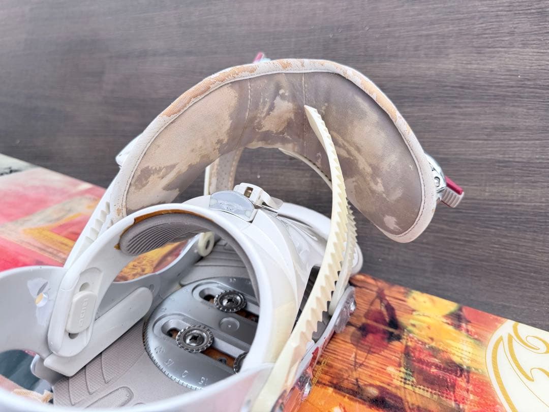 レディース 3点セット　スノーボード・バインディング・ケース