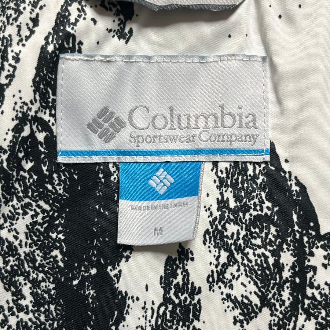 Columbia スノーボードジャケット 白/黒