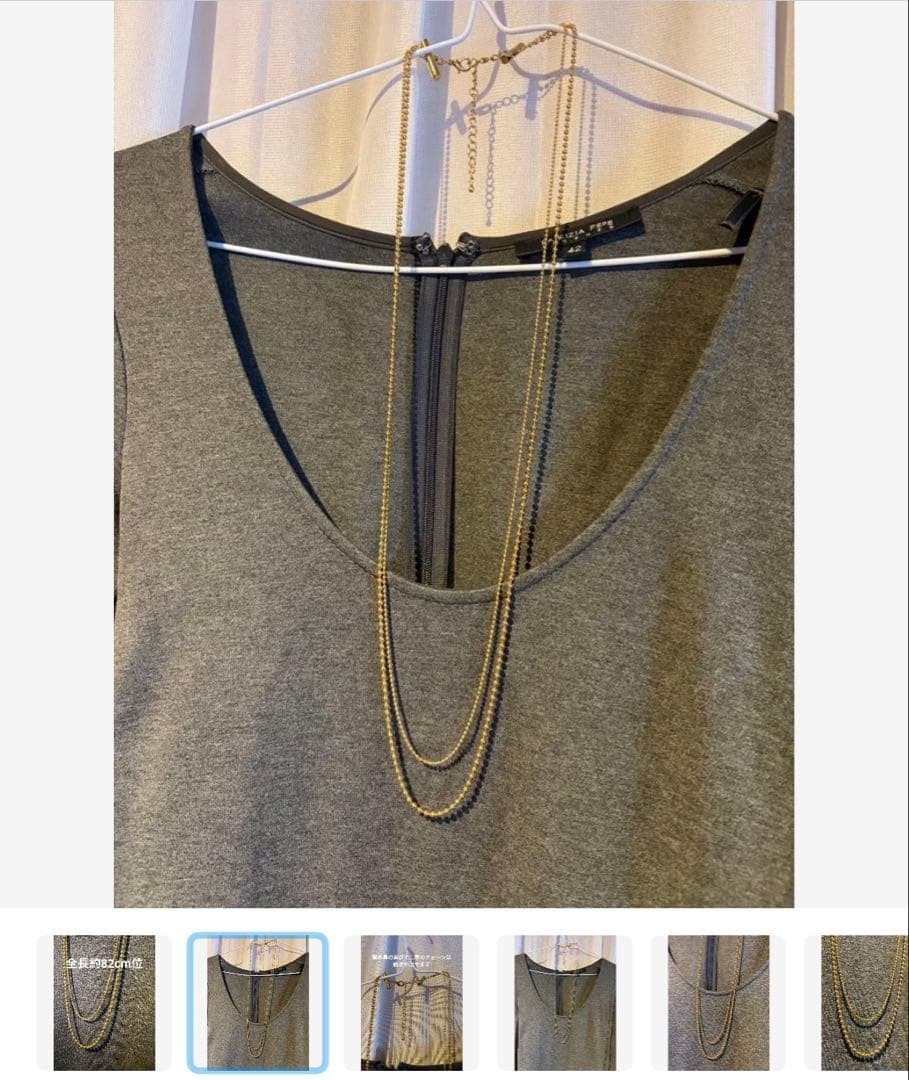 御売約御礼　925刻印のペンダントネックレス+ギミック二連ネックレス＋SVピアス