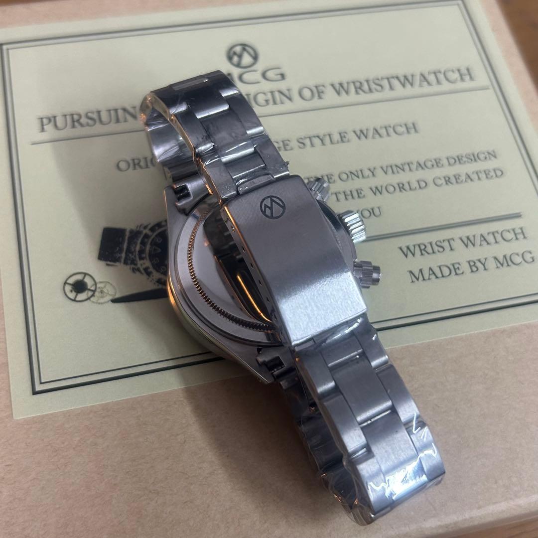 ◇■アンティークMCGクロノ腕時計VK63