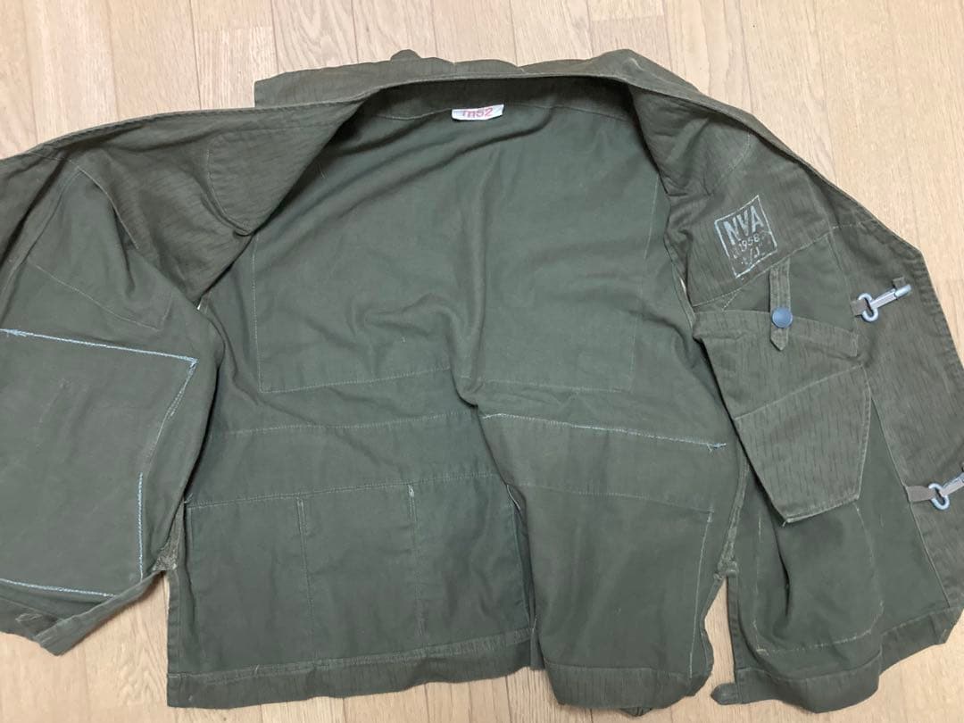 東ドイツ軍　NVA 空挺ベスト　レインドロップ　東独 DDR