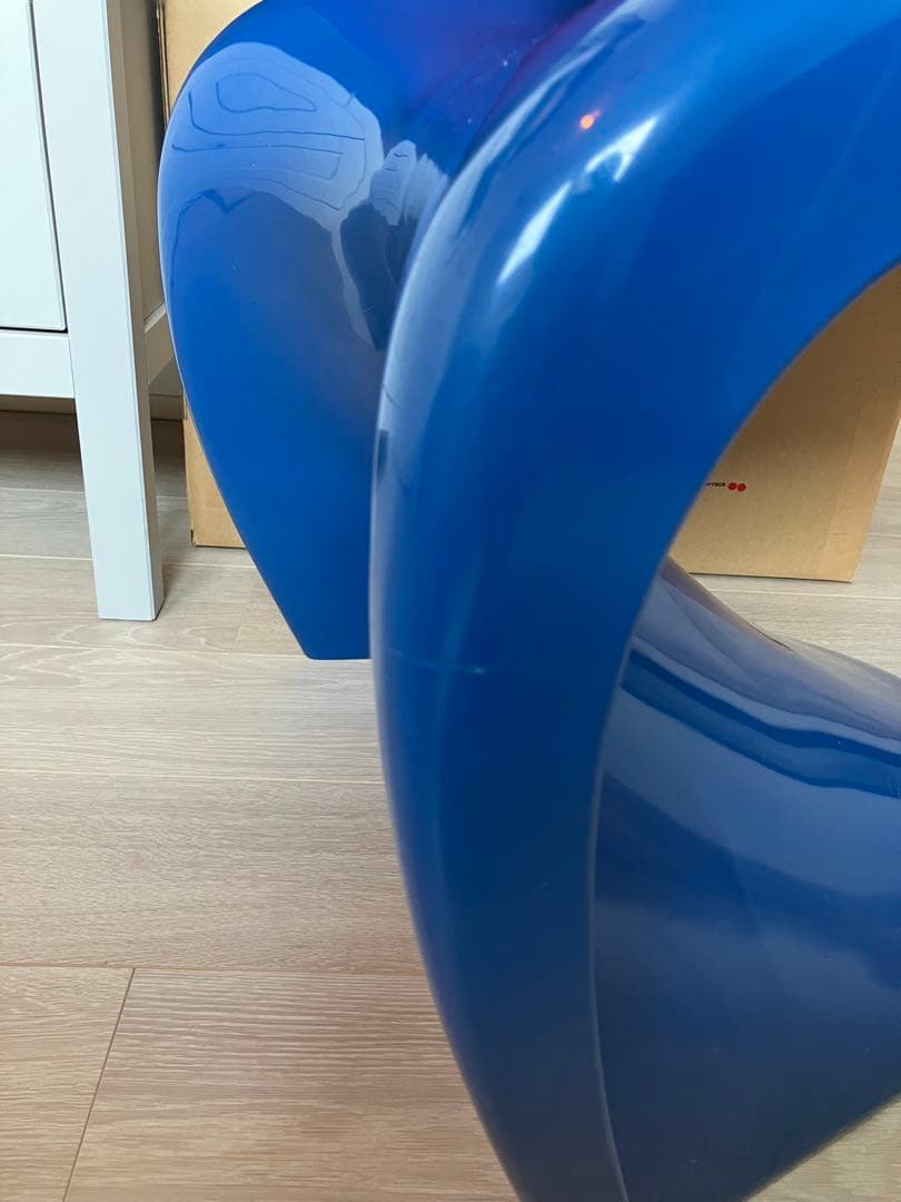 ヴィンテージ品★パントンチェア★ハーマンミラー製★ブルー★ミッドセンチュリー★