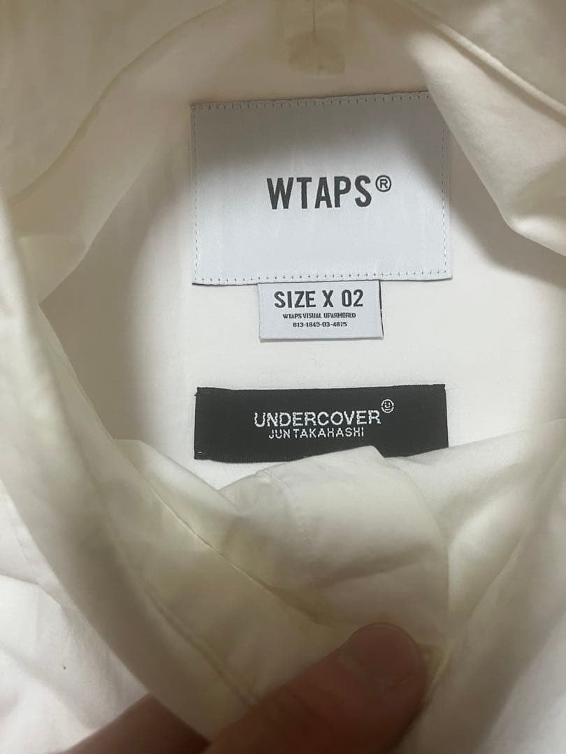 UNDERCOVER WTAPS ホワイトシャツ サイズX 02
