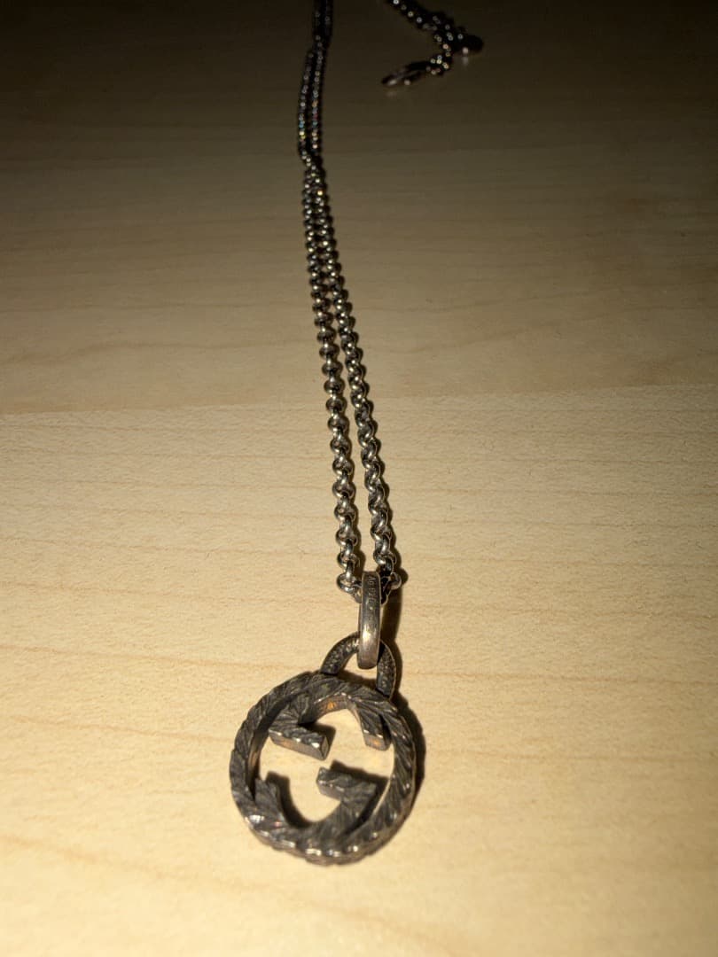 GUCCI ダブルGロゴ ネックレス