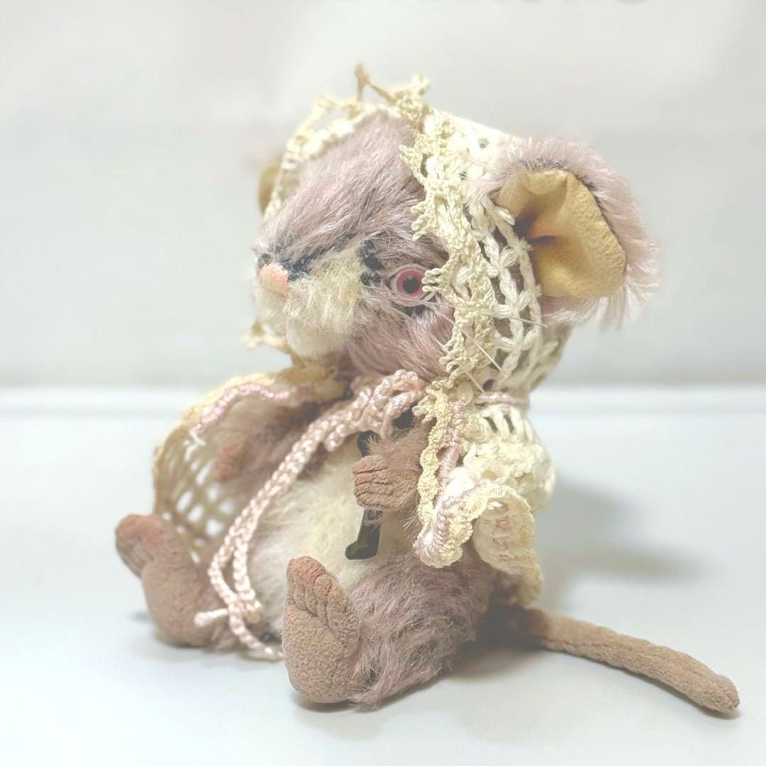 HiNO pixy 様 ねずみ 国内人気作家様 テディベア アーティストベア