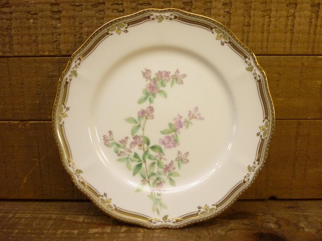 ヴィンテージ ノリタケ ガラコンテッサ 21㎝プレート 5枚 廃盤 S15459