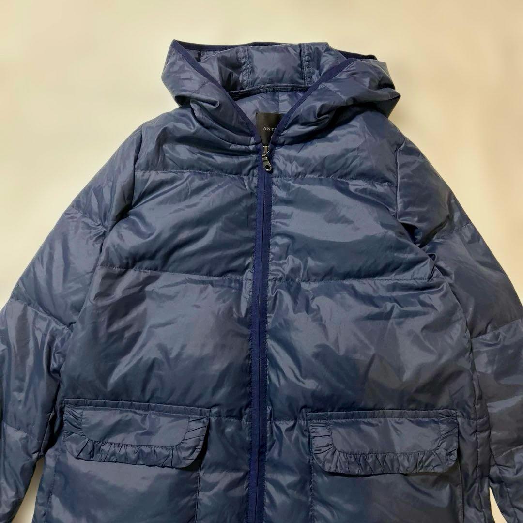 【ANTEPRIMA】ネイビーダウンコート　サイズ40 (Mサイズ)