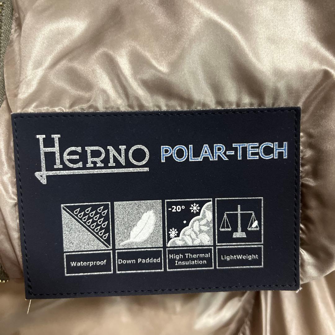 【週末価格】HERNOヘルノ ダウンコート ポーラテック　サイズ44