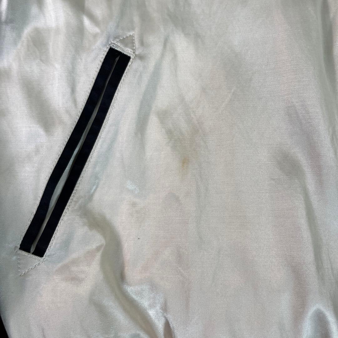 絡繰魂 スカジャン リバーシブル 龍 雷神 刺繍